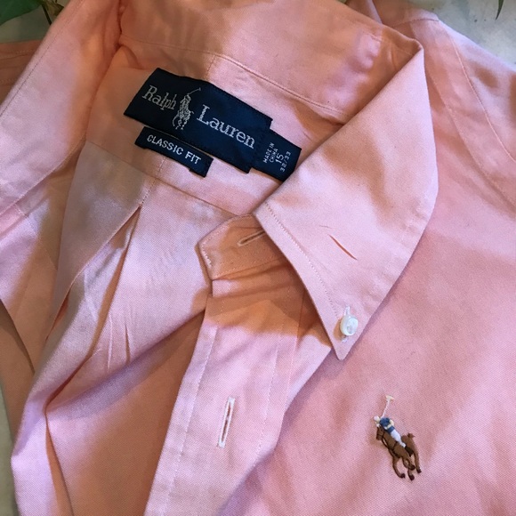 Ralph Lauren Salmon Button Up - Picture 3 of 4
